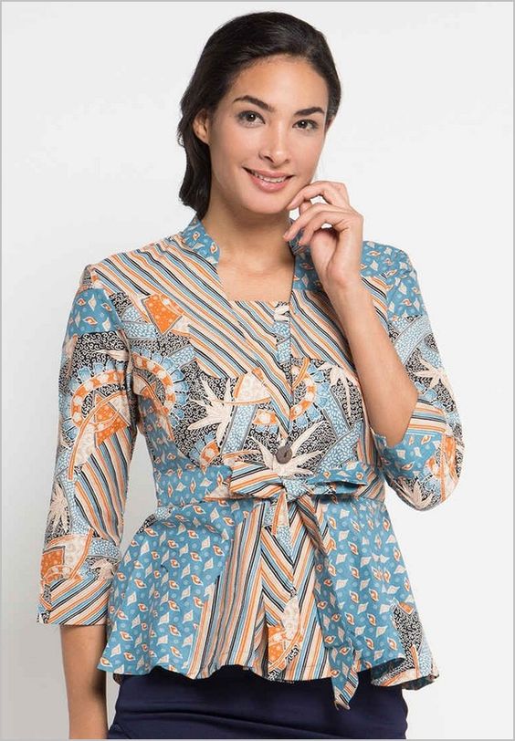 Desain Baju Batik Referensi Desain Baju Batik Untuk M - vrogue.co