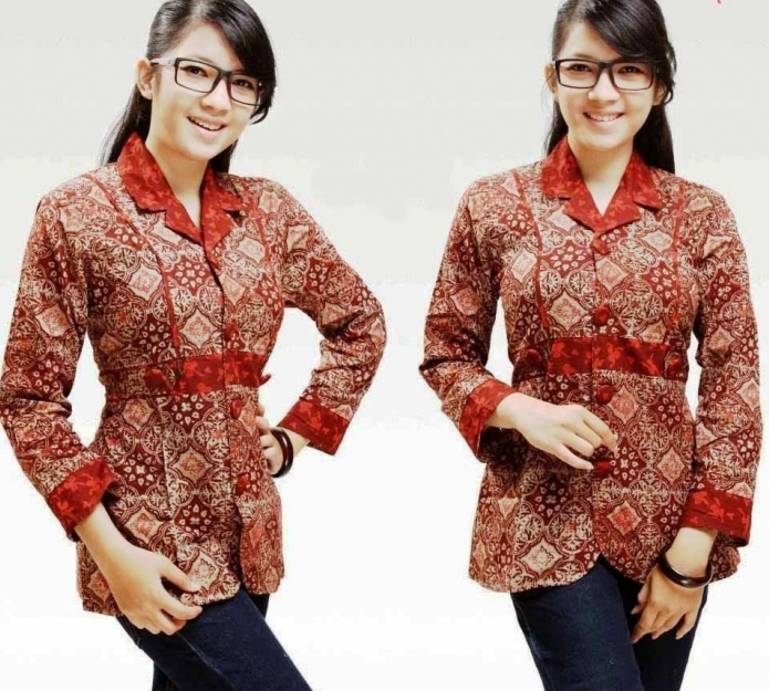 Model Baju Batik untuk ke Kantor dan Acara Lain