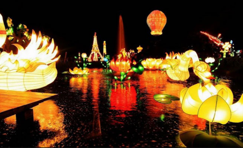 Wisata Batu Night Spectacular Lampion Garden