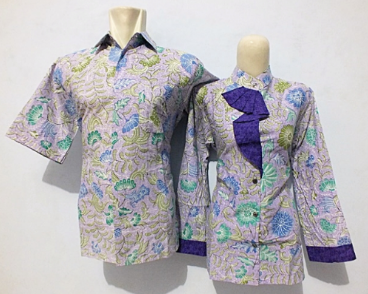 Daftar Model Baju Batik Terbaru 2019 Kombinasi Sifon