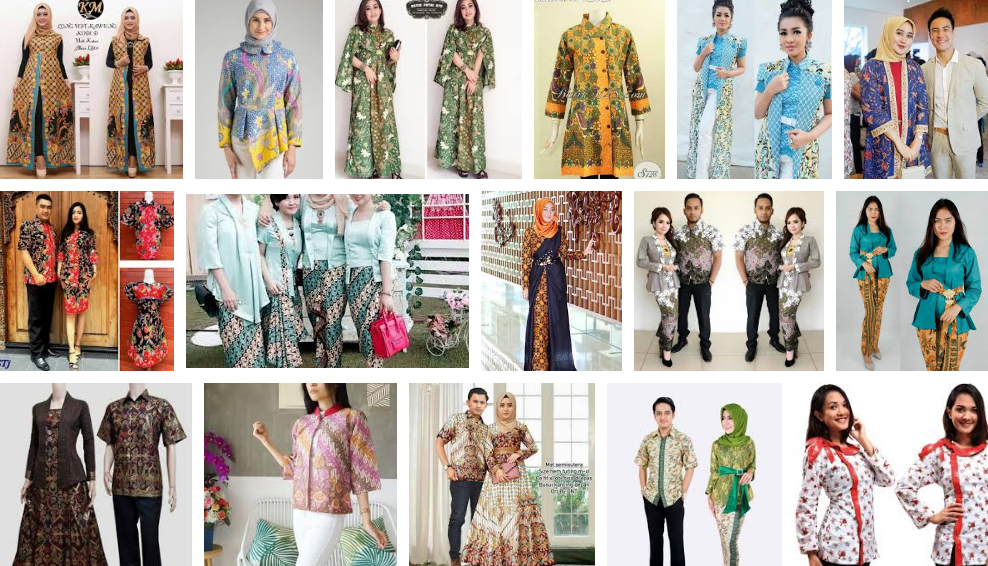 Model Baju Batik Terbaru 2019