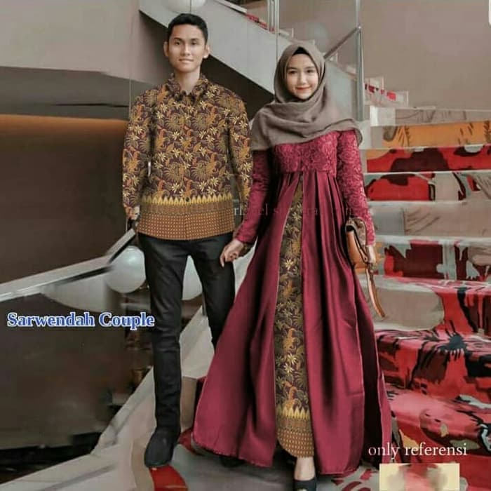 Baju Muslim Couple Batik Terbaru